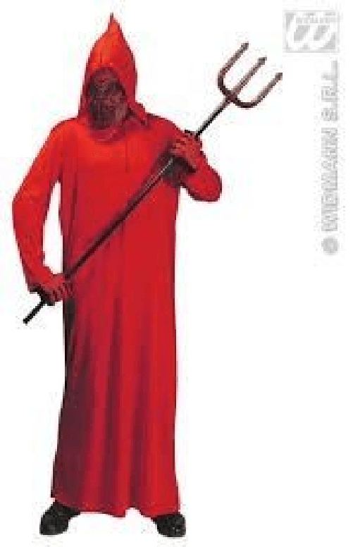 WIDMANN 36728 costume morte diavolo fantasma 11/13 cm 158