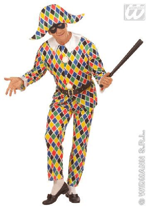 WIDMANN 57791 COSTUME ARLECCHINO IN RASO S #5779