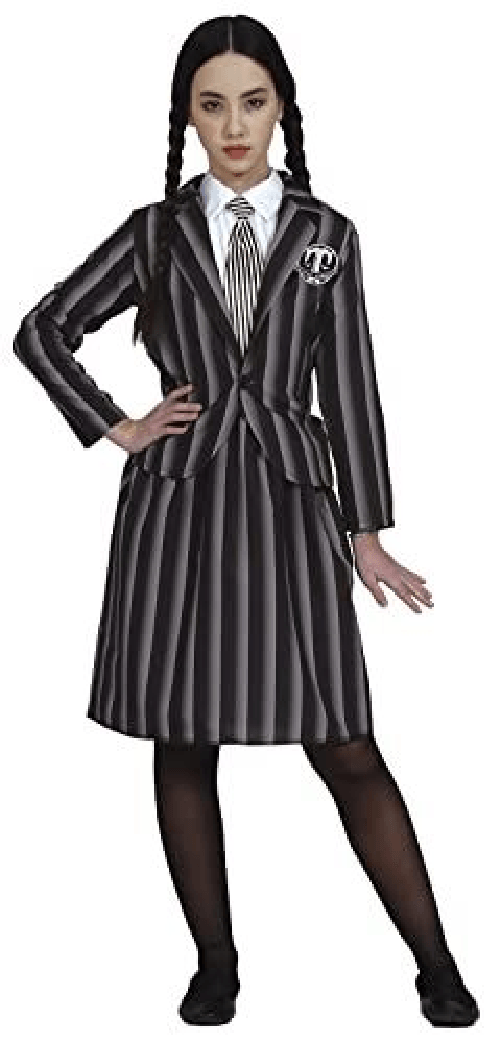 GUIRCA COSTUME MERCOLEDI' STUDENTE BAMBINA 10 – 12 ANNI