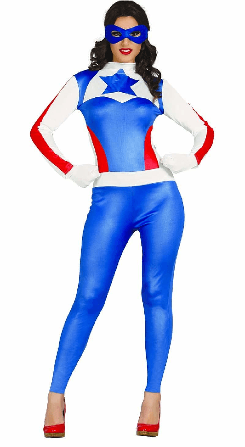 GUIRCA COSTUME CAP.AMERICA DONNA TAGLIA M