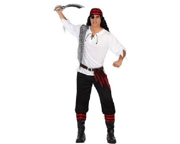 [banned] ATOSA 22910.0 costume pirata uomo, adulto t. 2