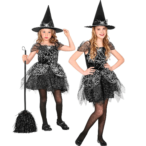 WIDMANN 97340 COSTUME STREGA WITCH RAGNO 2/3 104CM #9734