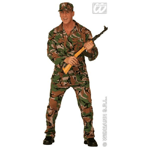 WIDMANN 44331 COSTUME SOLDATO MIMETICA S #4433
