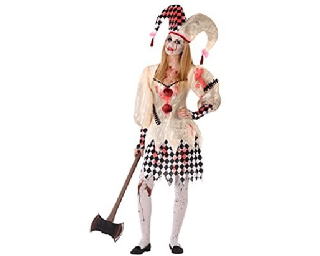 ATOSA 61249 costume giullare sangue donna teen 13-15
