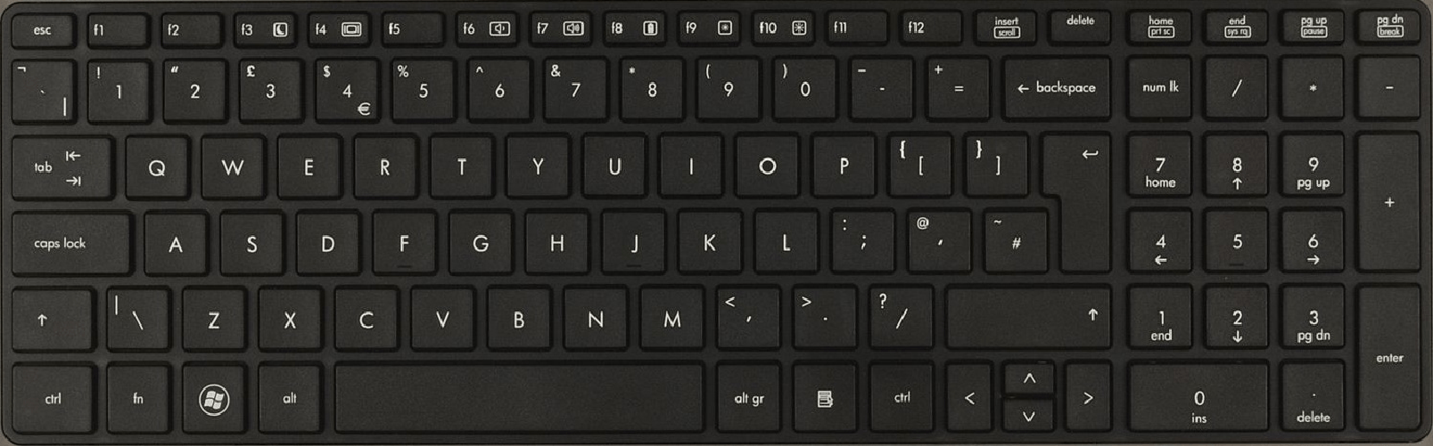 HP 641180-B31 ricambio per laptop Tastiera