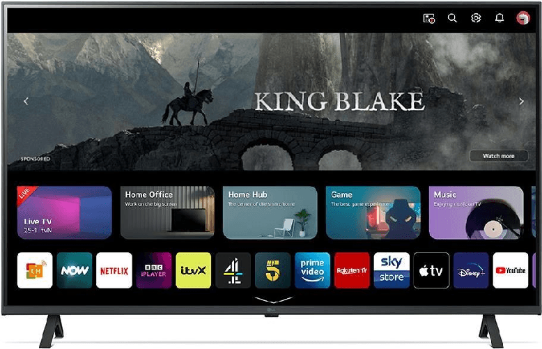 LG Electronics Smart TV LED 4K LG 43UR78006LK da 109 cm 43 pollici
