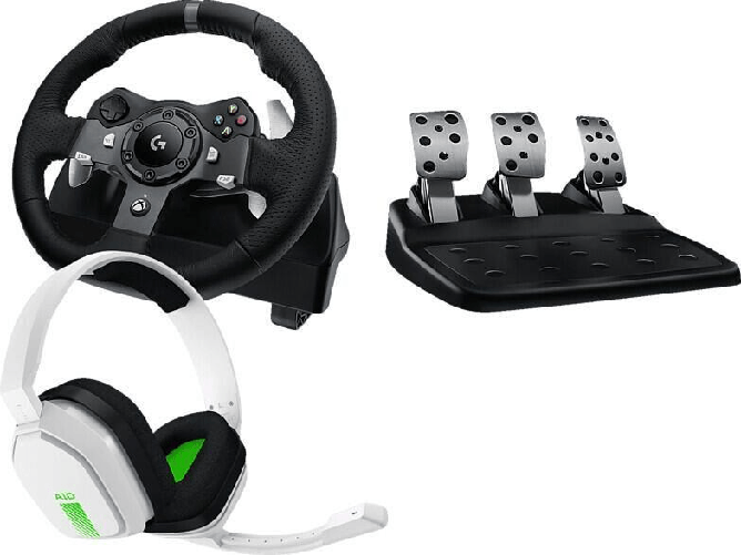 G920 DRIVING FORCE RACING WHEEL - WHITE - EMEA-914