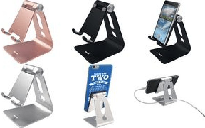 supporto per smartphone helit oro rosa