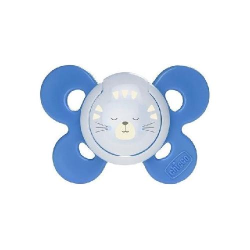 Chicco Physio Comfort Night Succhietto in Silicone 2 Pezzi Bimbo 16-36 Mesi Luminescente