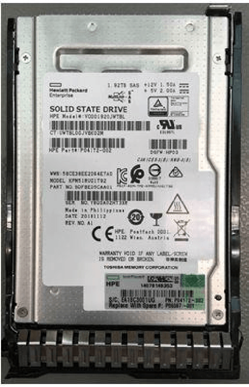 SPS-DRV SSD 1.92TB SFF - Warranty: 36M