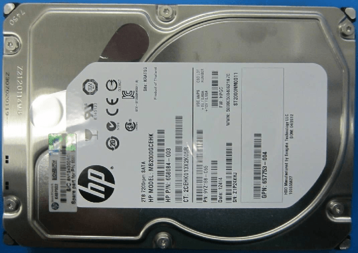 2Tb 7.2K RPM SATA - Shipping New Sealed Spares - Warranty 36M
