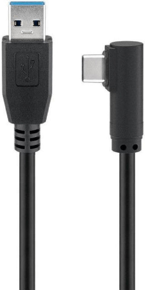 Microconnect USB3.1CA2A cavo USB 2 m USB 3.2 Gen 1 3.1 Gen 1 USB A USB C Nero (USB-C to USB3.0 A Cable 2m