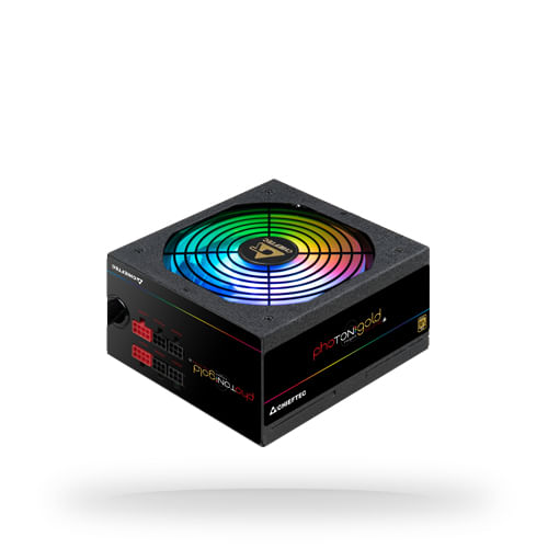 Chieftec Eingangsspannung Wechselstrom 200-240 V Ntige Frequenz 47 Chieftec Photon GOLD alimentatore per computer 750 W 20+4 pin ATX PS/2 Nero