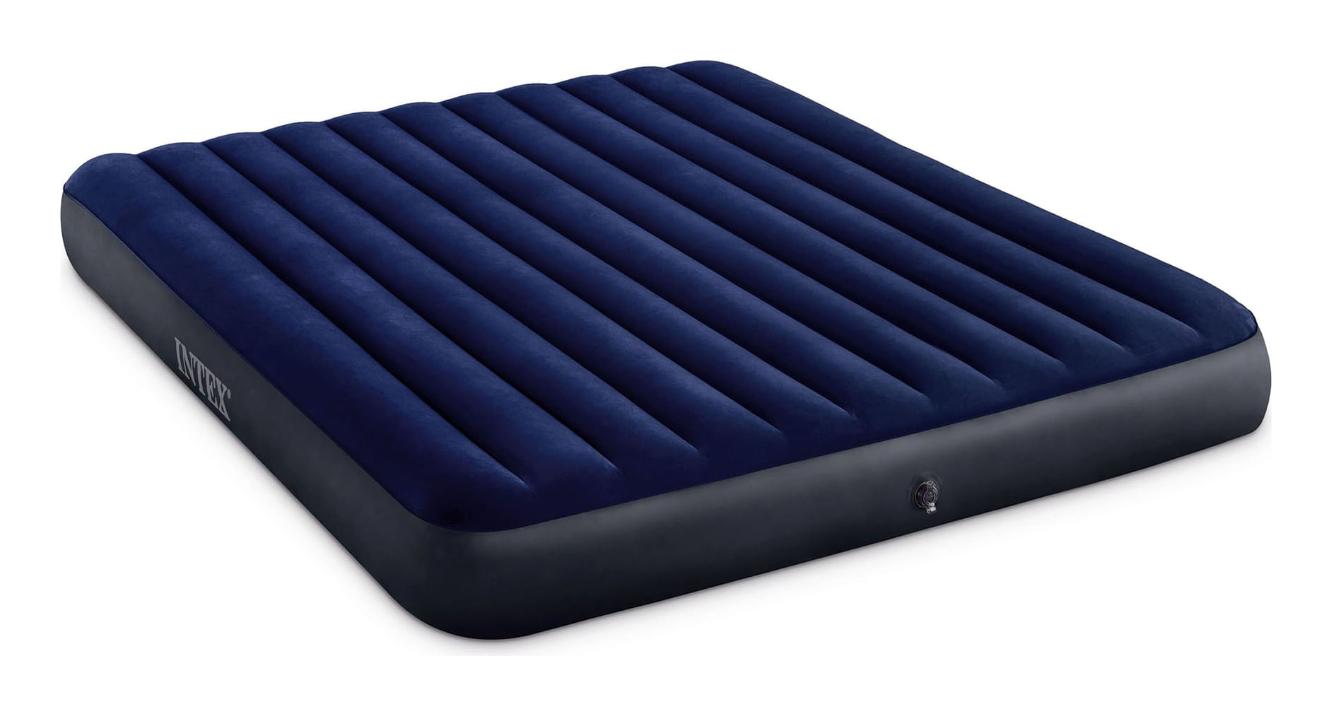 Intex 64755 Materasso Classic Downy King 183X203X25 cm con Tecnologia Fiber Tech and 68672 Cuscino Intex DuraBeam Classic Downy King Doppio materasso