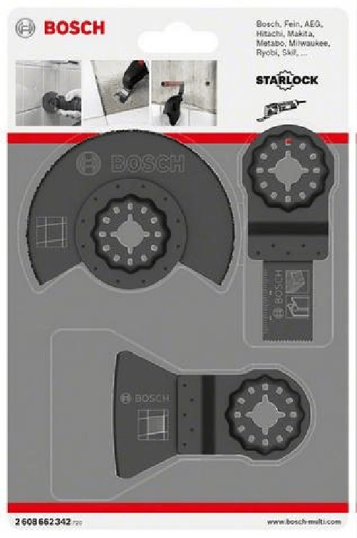 Bosch 2 608 662 342 fornitura per utensili rotanti per molatura/levigatura Ceramica Cemento Set di accessori