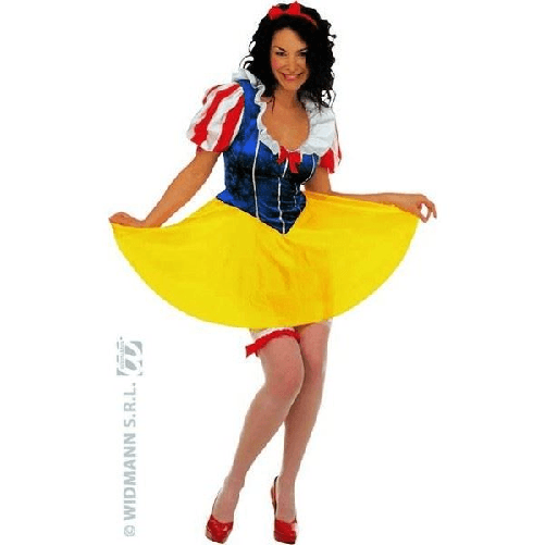 W WIDMANN MILANO Party Fashion WIDMANN Principessa Delle Favole (Vestito, Giarrettiera, Fiocco Per Capelli) WIDMANN Principessa Delle Favole (Vestito,
