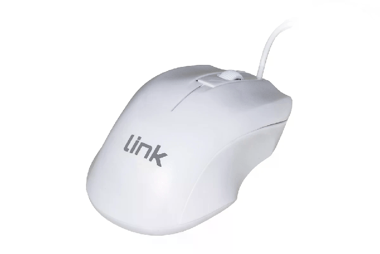 Link mouse usb colore bianco