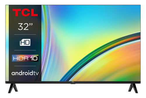 TCL S54 Serie Smart TV HD Ready 32" 32S5400A, HDR 10, Dolby Audio, Multisound, Android TV