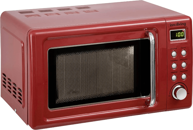 Innoliving INN-861 Superficie piana Microonde con grill 20 L 700 W Rosso