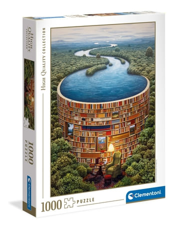 Clementoni Bibliodame Puzzle 1000 pz Arte