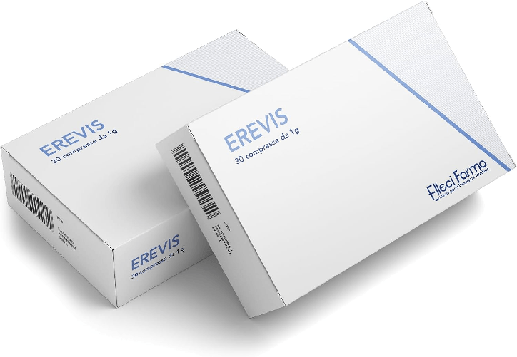 Elleci Farma Erevis Integratore Sessuale Uomo Erezione Pene Forte e Duratura Energizzante Forte Stanchezza 60 Compresse da 1g Alto Dosaggio