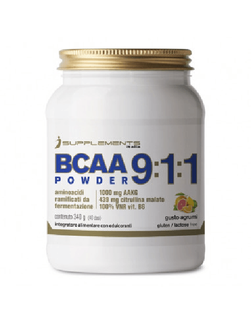 Isupplements - Bcaa 9:1:1 powder 340 g gusto agrumi