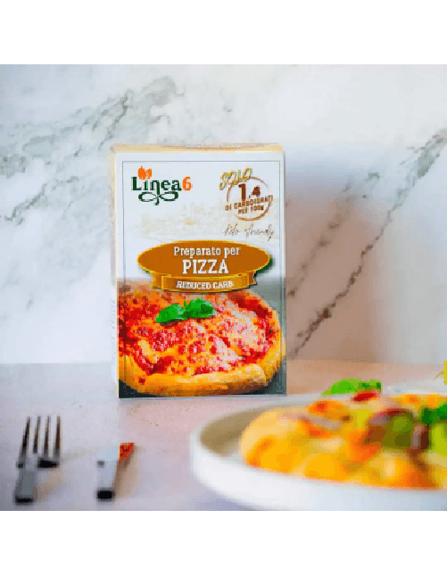 Linea6 - Preparato per pizza (pane) reduced carb 500g