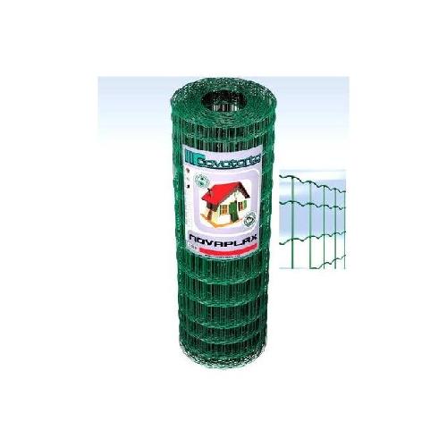Cavatorta Rete Elettrosaldata E Plasticata, A Maglia Differenziata 25 X H. 1,0 Mt