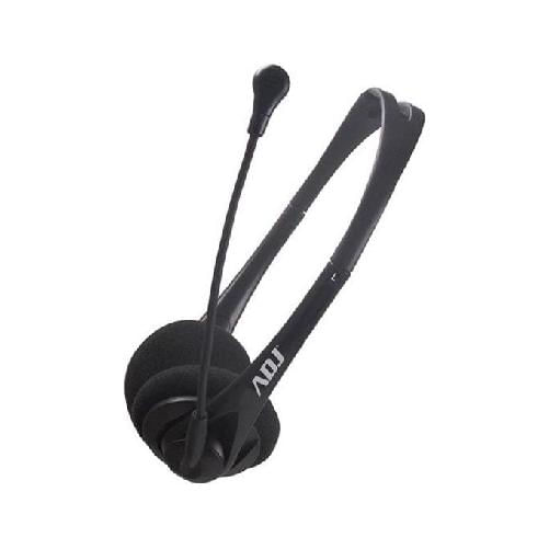 Adj Agile Cuffia con Microfono Usb Nero