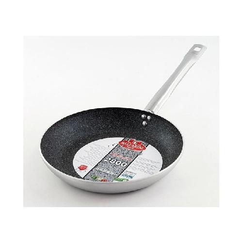 Padella svasata bassa professionale Granite Cm 28