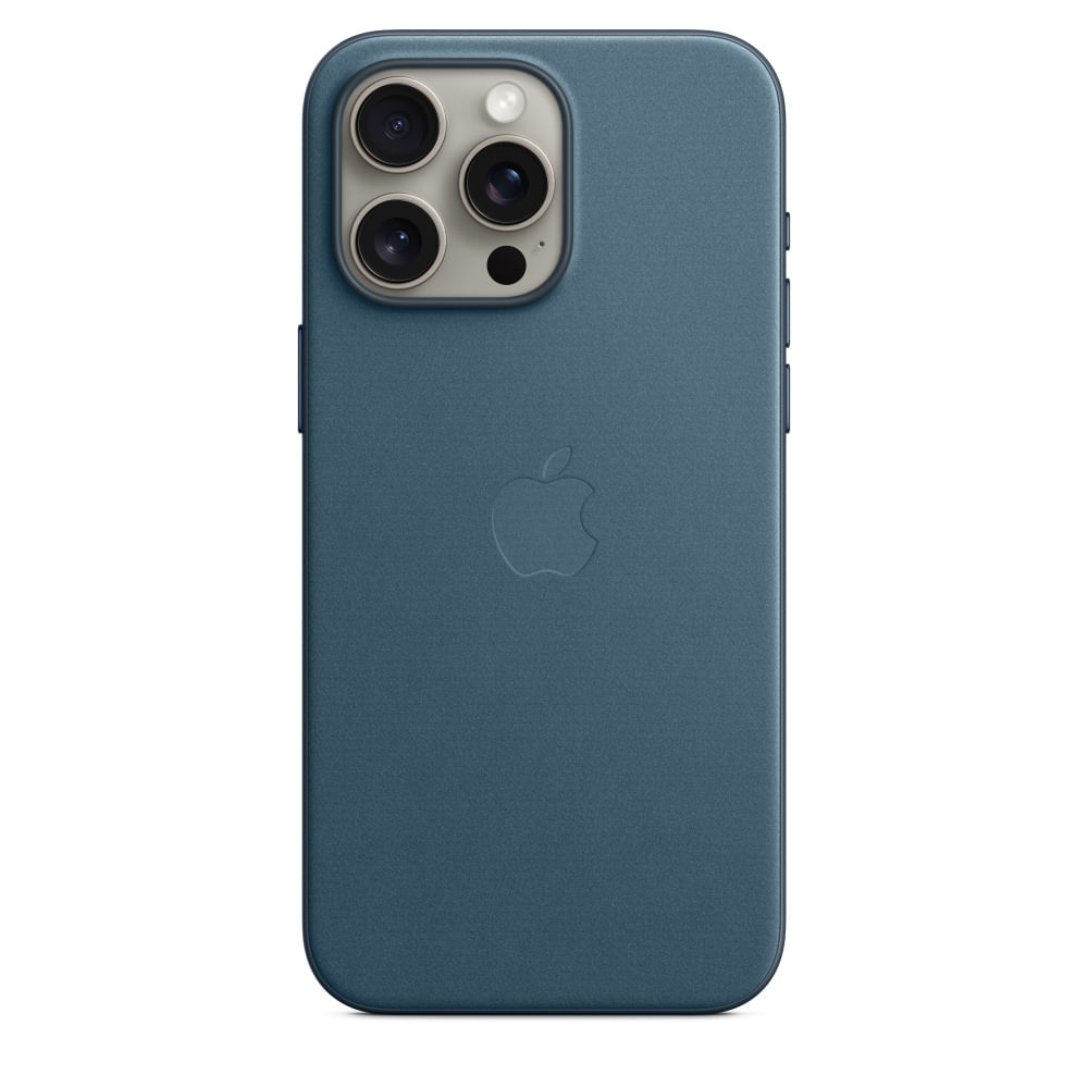 Apple Custodia MagSafe in tessuto Finewoven per iPhone 15 Pro Max - Blu Pacifico (Apple - Back cover for mobile phone - Apple Custodia MagSafe in tess