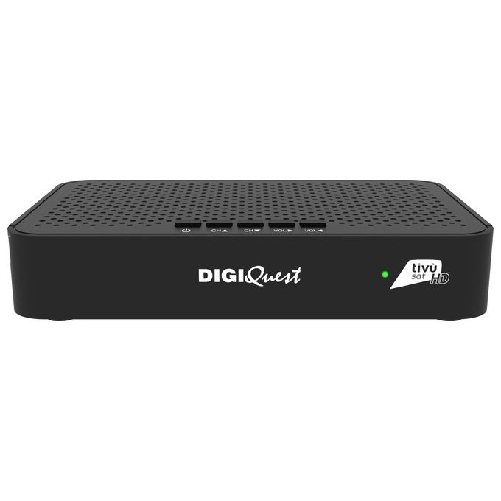 Digiquest Decoder Tivusat Classic Q10 Ok Mise Dvbs2 Bonus Tv Digiquest Classic Q10 Satellite Full HD Nero