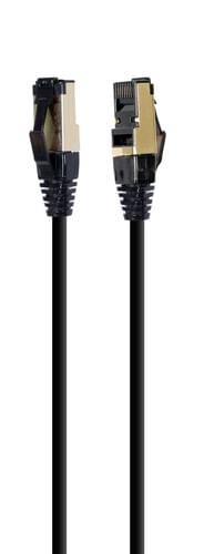 Cablexpert Gembird PP8-LSZHCU-BK-1.5M cavo di rete Nero 1,5 m Cat8 S/FTP (S-STP)
