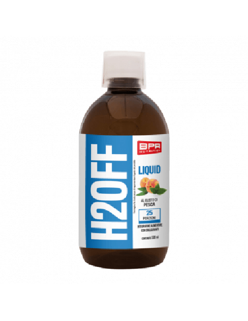BPR NUTRITION - H2OFF liquid 500 ml gusto tè alla pesca
