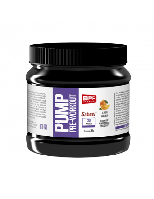 BPR NUTRITION - Pump Pre-workout 250 g gusto arancia