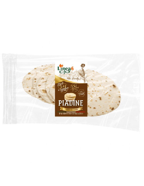Linea6 - Piadina reduced carb 3x100g
