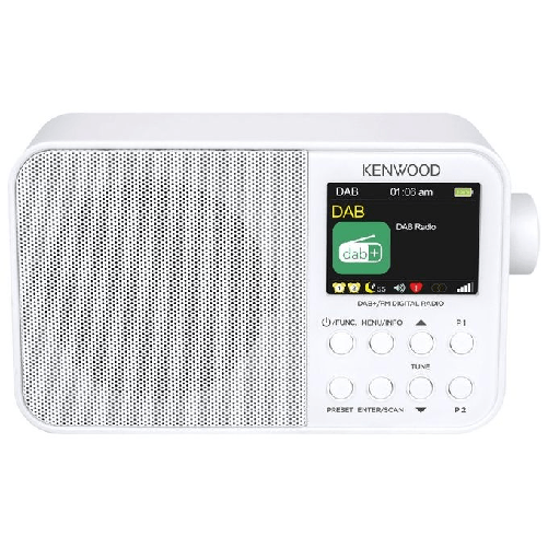 Kenwood CR-M30DAB-W radio Portatile Digitale Bianco
