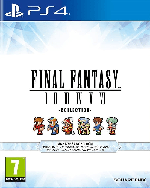 FINAL FANTASY I - VI COLLECTION ANNIVERSARY EDITION PS4 UK/FR