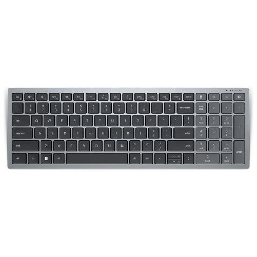 DELL KB740 tastiera RF senza fili + Bluetooth QWERTY US International Grigio, Nero