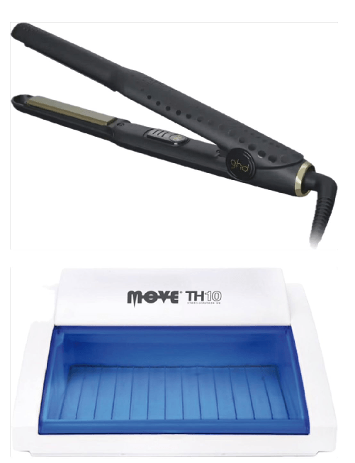 PIASTRA MINI GHD NEW EDITION PIU'STERILIZZATORE MOVE TH10