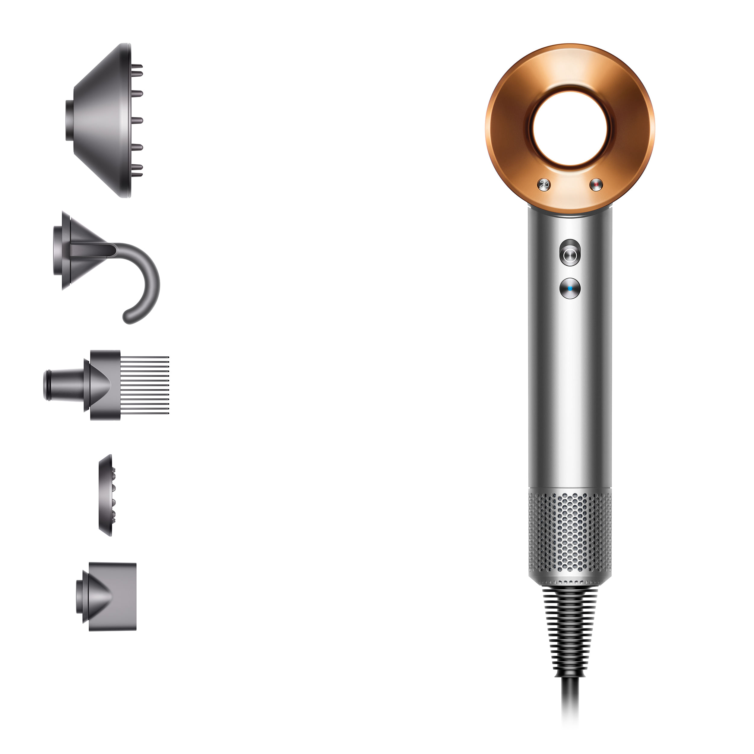 Dyson Asciugacapelli Dyson Supersonic HD07 - Nichel e Rame Dyson Asciugacapelli Supersonic
