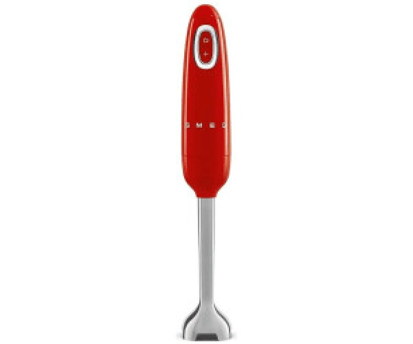 Smeg HBF11RDEU - Minipimer, Sbattitore elettrico, 700 Watt, 14.850 giri/min