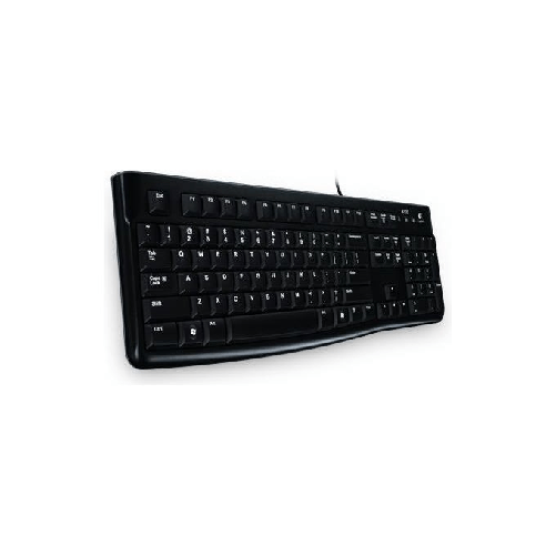 Logitech Keyboard K120 for Business tastiera Ufficio USB QWERTY Russo Nero