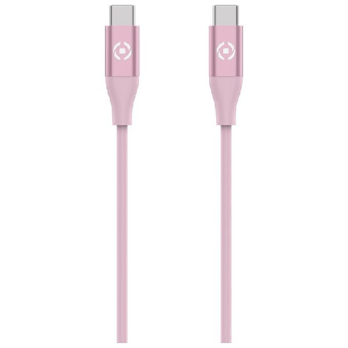 Celly USBCLIGHTCOLPK cavo Lightning 1,5 m Rosa