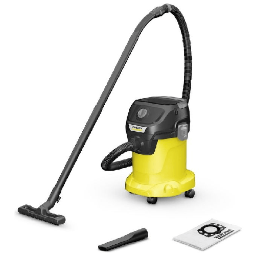 Karcher Kärcher KWD 3 V-17/4/20/F 17 L Aspiratore a cilindro Secco e bagnato 1000 W Sacchetto per la polvere Karcher KWD 3 V-17/4/20/F 17 L Aspiratore