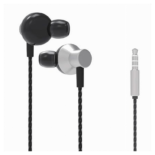 Auricolare In-ear Cuffie Con Filo 1.2mt Aux3.5mm Con Microfono 4d Sound Au-8t002 -