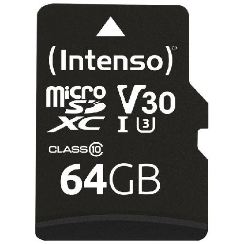 Intenso 3433490 memoria flash 64 GB MicroSDXC UHS-I Classe 10