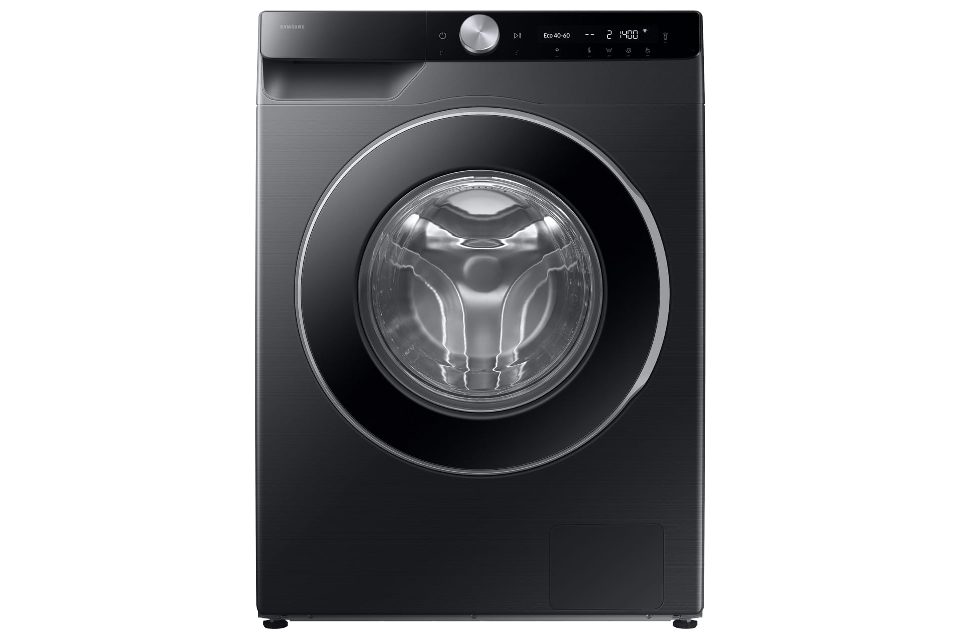 Samsung WW90DG6U85LBU3 Lavatrice carica frontale AI Control Ecodosatore 9 Kg 1400 giri Classe A Nera Samsung Lavatrice AI Control Ecodosatore 9Kg WW90