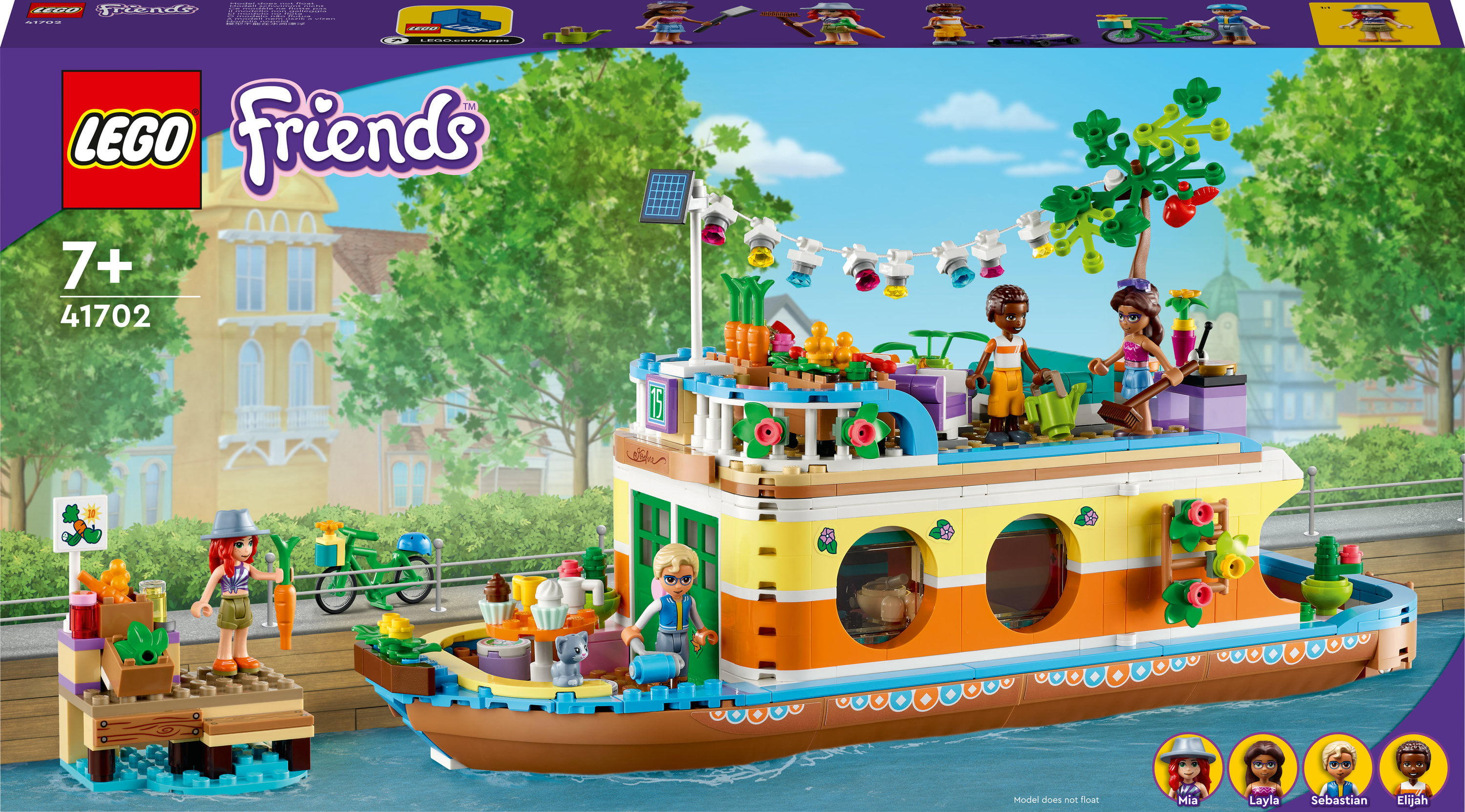 Lego Casa galleggiante sul canale - Lego Friends 41702 LEGO Friends Casa Galleggiante dul Canale