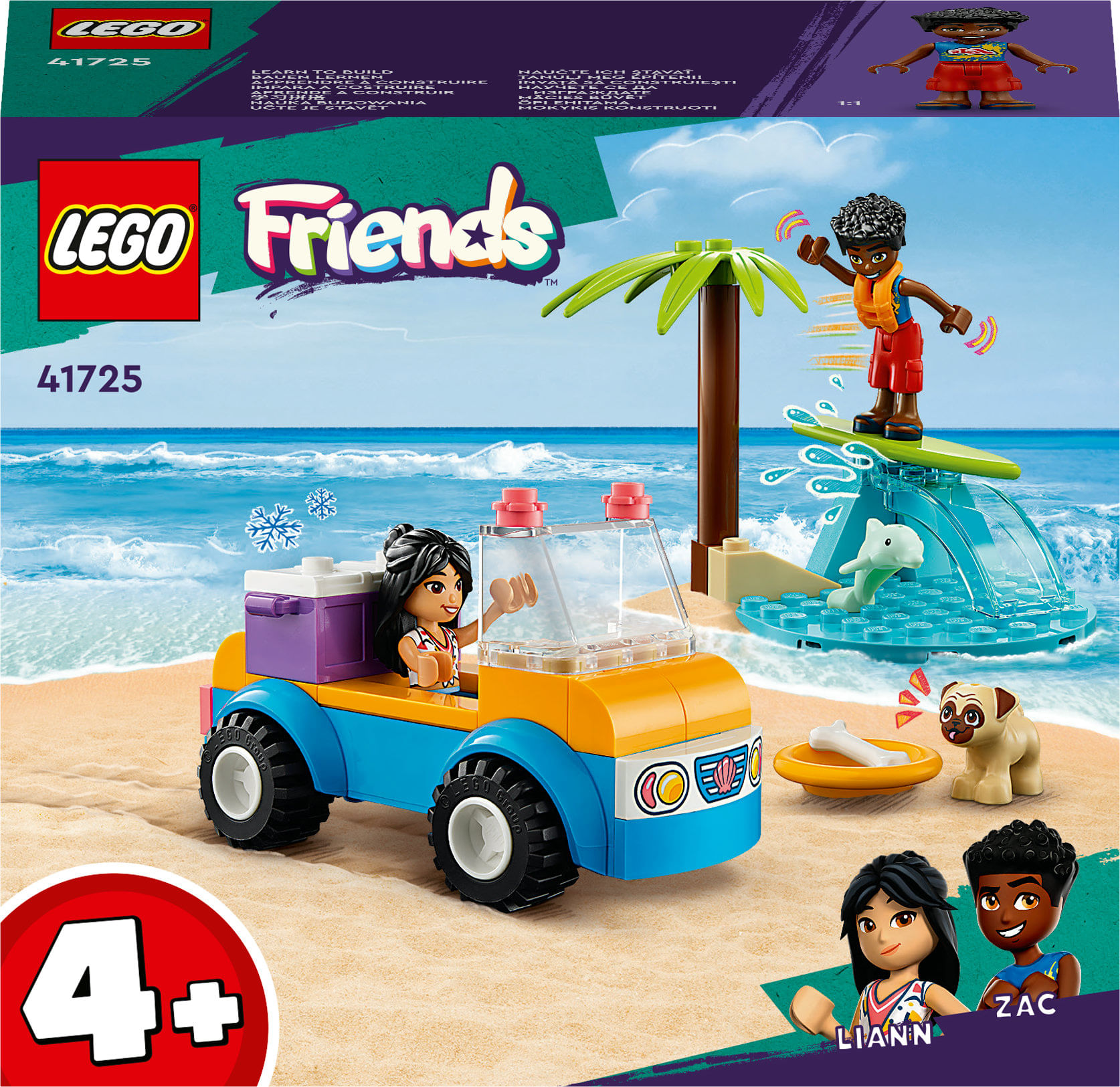 Lego Divertimento sul beach buggy - Lego Friends 41725 LEGO Divertimento sul beach buggy